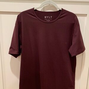 BYLT Men's Maroon T-Shirt